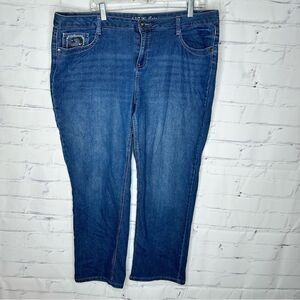 Apt 9 size 16 capri jeans‎